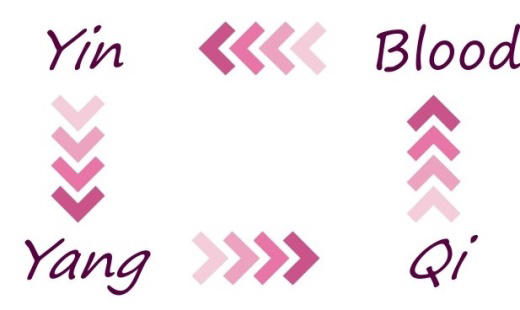 Figure 5: Formation of internal Fire when there are energy deficiencies between _Yin_ or _Yang_ or _Qi_ or Blood or a combination of them.