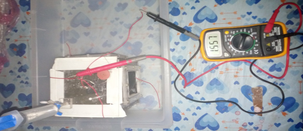 Figure 3: Snapshot of completely assembled MFC.