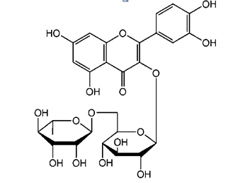 Figure 2: Structure of Rutin.
