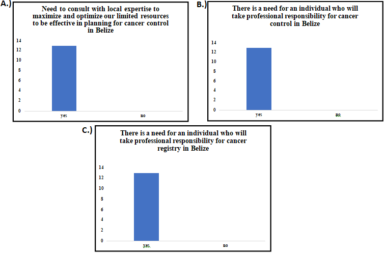 Figure 11: Stakeholders’ response to the Way Forward for Cancer Control.