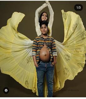 Figure 1: Ziya & Zahad India’s First Transcouple.