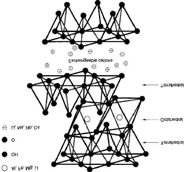 Figure 1: MMT, whose general formula is Al1.67Mg0.33(Na0.33) Si4O10(OH)2.nH2O, is mostly composed of alkali and alkaline earth metal salts. MMT, which can swell in water, increases in volume and plasticity due to its water absorption property. MMT is frequently used in polymer composites and hydrogels due to its easy availability, high surface area and high surface reactivity [17,18].