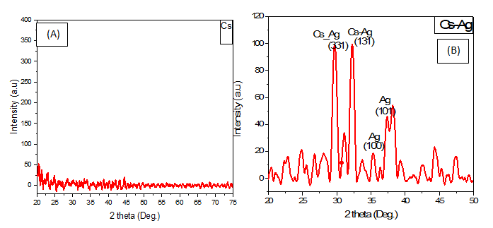Figure 5: The EDX for (CS-Ag).