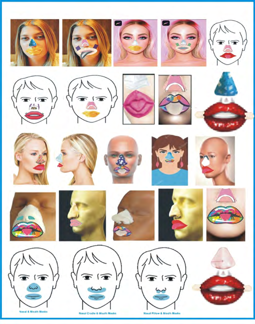 Figure 27: Typical applications/samples of wearers of both mouth and nasal protection IJN ultimate tongue condoms configuration (Courtesy Azuberths Research Complex Owerri, Nigeria).