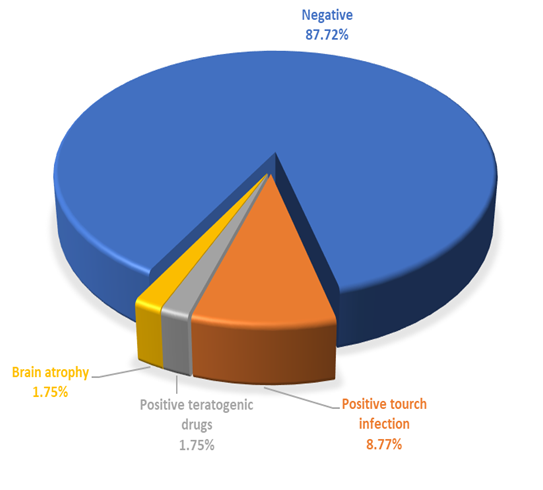 Figure 2: Maternal medical history of the studied.