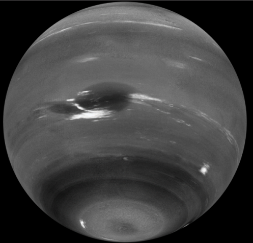 Figure 1: Image of Neptune, obtained by Voyager 2, in August 1999. Source: NASA/JPL [12].