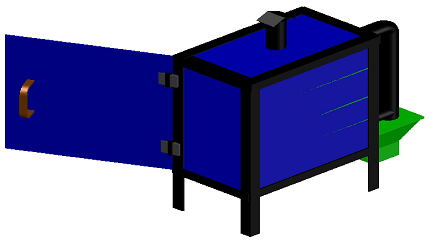 Figure 5: Back view of the incubator.