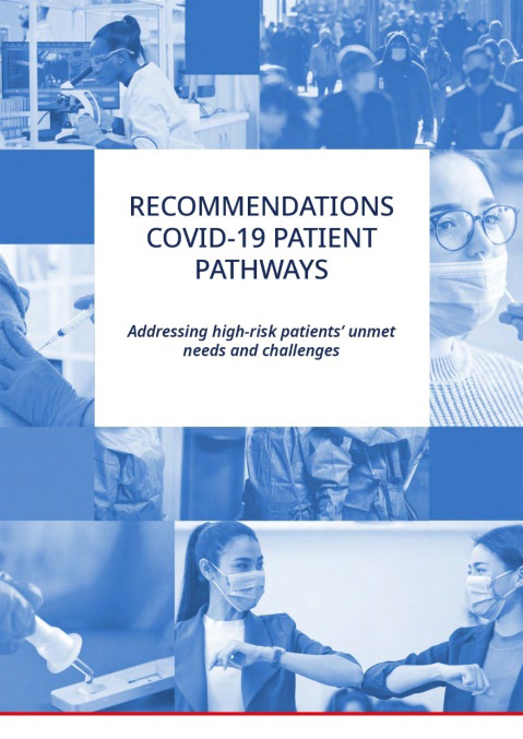 Figure 2: The cover page of the Recommendations Covid-19 Patient Pathways.