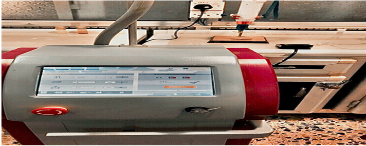 Figure 2: Laser ablation system.