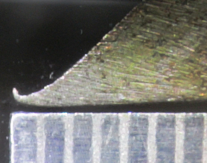 Figure 11: Suspected Stabbing/Cut Mark (Ex-B).