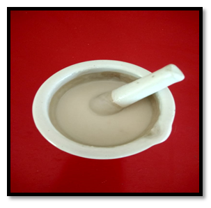 Figure 1: Cream Formulation.
