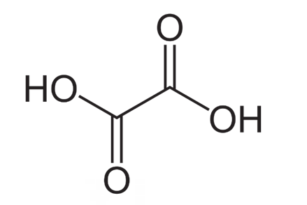 Figure 5: Oxalic acid.