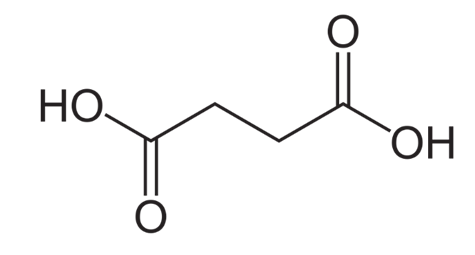 Figure 6: Succinic acid.