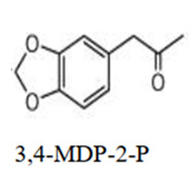 Figure 1: Chemical Structure of 3,4-MDP-2-P.