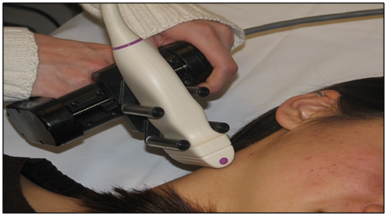 Figure 3: Doppler Ultrasound Scanning of Carotid Artery (Courtesy: Robarts Research Institute, Guelph, Ontario, Canada).