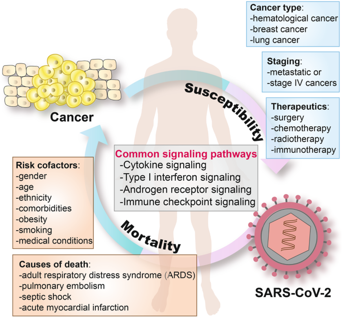 Figure 10: Cancer with Covid 19 and its Complications.