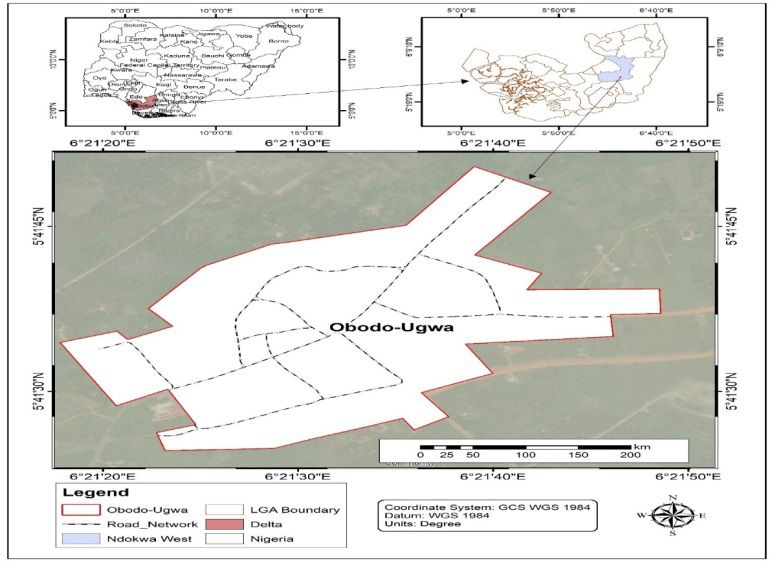 Figure 1: Map of the study area [22].