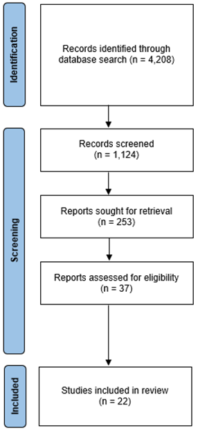 Figure 2: Literature Review Flow Diagram.