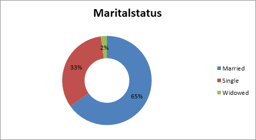 Figure 3: Marital status (n=46).