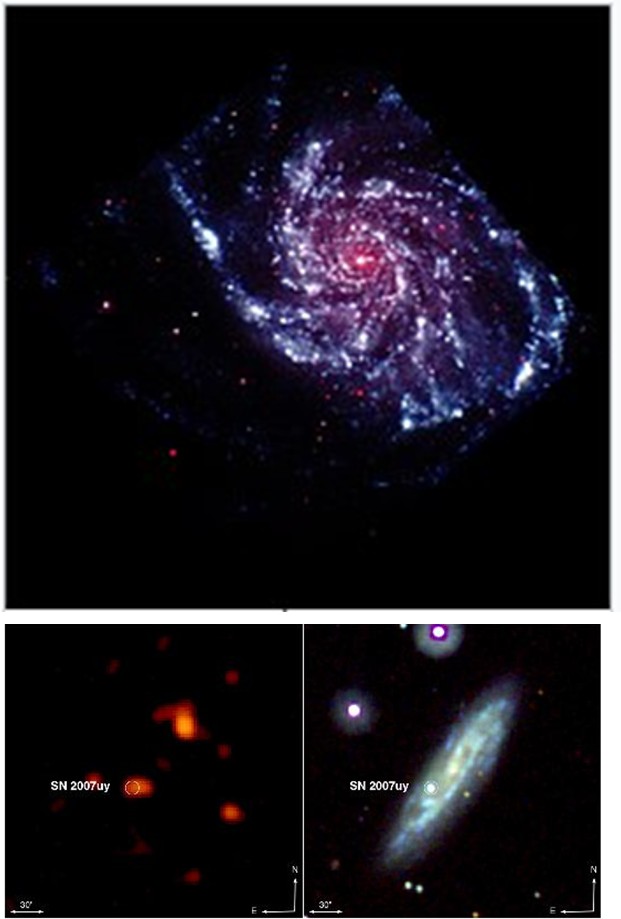Figure 2: UVOT’s “first light” image (courtesy NASA).