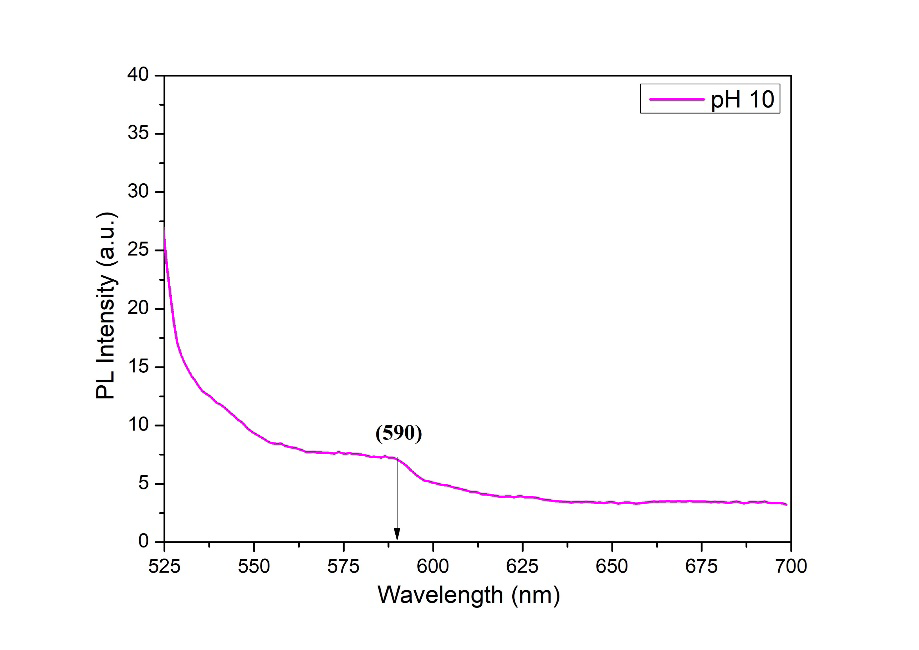 Figure 8: Transmission Electron Microscopy of the CdSe Sample at 500 nm and 200 nm Size Observed Size Is 11.57 nm.