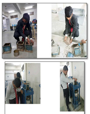 Figure 6: Compression testing machine.