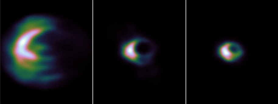 Figure 15: Observed mass ranges of different types of compact, massive objects relative to the Sun’s mass. Where will be the location of Boson Stars (?) in this diagram is still not known (Credit: NASA).