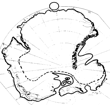 Figure 14: Only casual coincidences? Hard to deny that those planispheres represent the Antarctica of 11 thousand years ago.