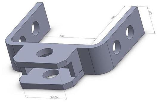 Figure 8: Cutting, forming, welding and drilling of steel plate.