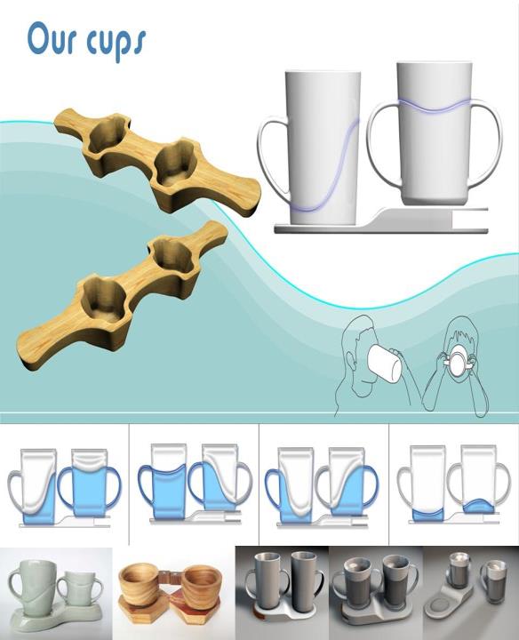 Figure 11: Our Cups designed from the “Linnak”.