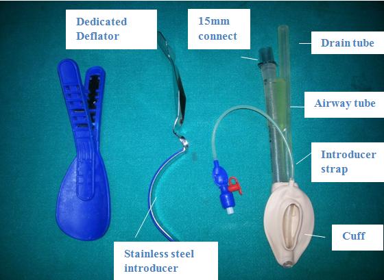 Figure 3: LMA ProSeal, Deflator, Introducer.