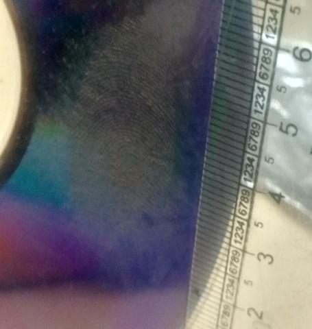 Figure 5: Development of latent fingerprints on Paper Surface