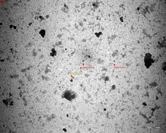 Figure 6: X-Ray diffraction showing synthesized AgNPs from _S. acuta._