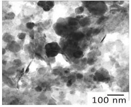 Figure 1: Study of magnetite nanoparticles with use microscope ion-electronic raster-type Quanta 200 3 D