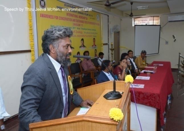 Figure 15: Special address given by Thiru Dinkar Kumar, IFS.