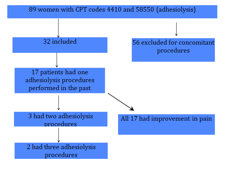 Figure 1: Flowchart describing patient population included in the study and results of follow-up.