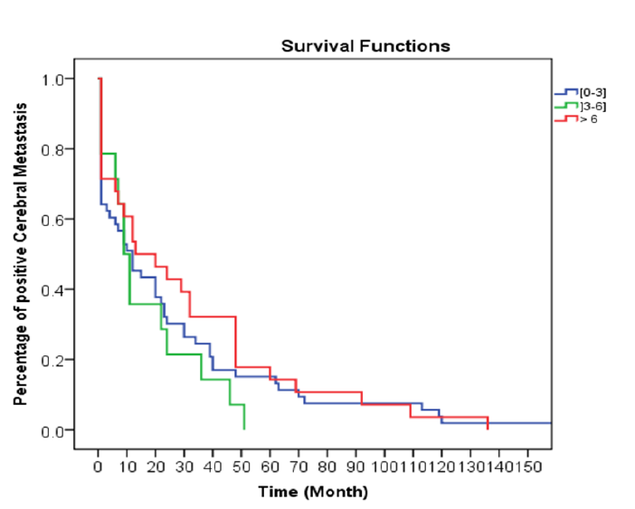 Figure 3: Percentages of primary cancers of patients.