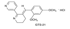 Figure 7: Chemical structure of GTS-21.
