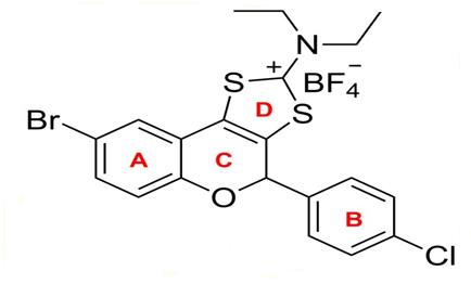 Figure 12: Preparation of Schiff bases of piperidine containing Bromine and Fluorine group.