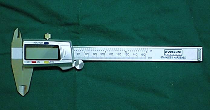 Figure 8: Digital Vernier Caliper.