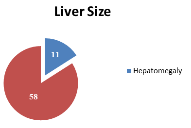 Figure 7: Distribution of patients by Child-Pugh grade.