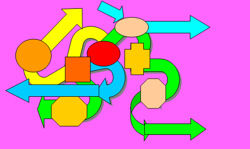 Figure 3: Several Simultaneous Causal Lines, Interconnected, Without Final, And Each Of Them Produces A New "Tangle" Before Leaving The Previous.