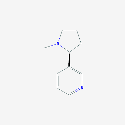 Figure 1: The structure of nicotine (C10H14N2).