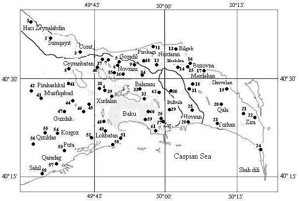 Figure 2: Percentage of meet’s with _Cyrtopodion_ _caspius_, by months, on Absheron peninsula.
