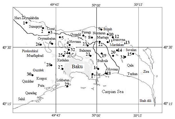 Figure 7: Percentage of meet’s with _Laudakia_ _caucasia_, by months, on Absheron peninsula.