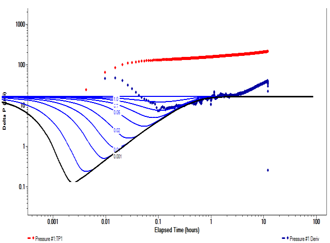 Figure 13: Type curve analysis.