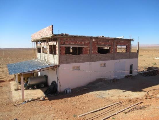 Figure 2: Bared land surface in south of Morocco, north of the Sahara.