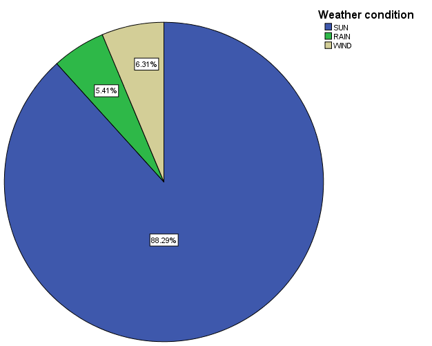 Figure 3: Weather condition.