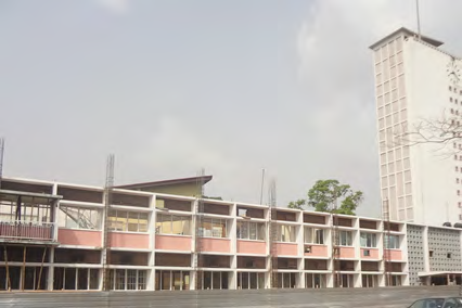 Figure 3: University of Ibadan Central Administration Building during modification.