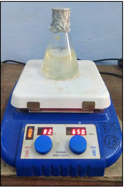 Figure 1: Showing XRD pattern of Zinc oxide Nanoparticles.